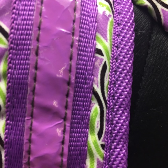 Vera Bradley Frill Backpack/Purple Punch & Wallet main image 6
